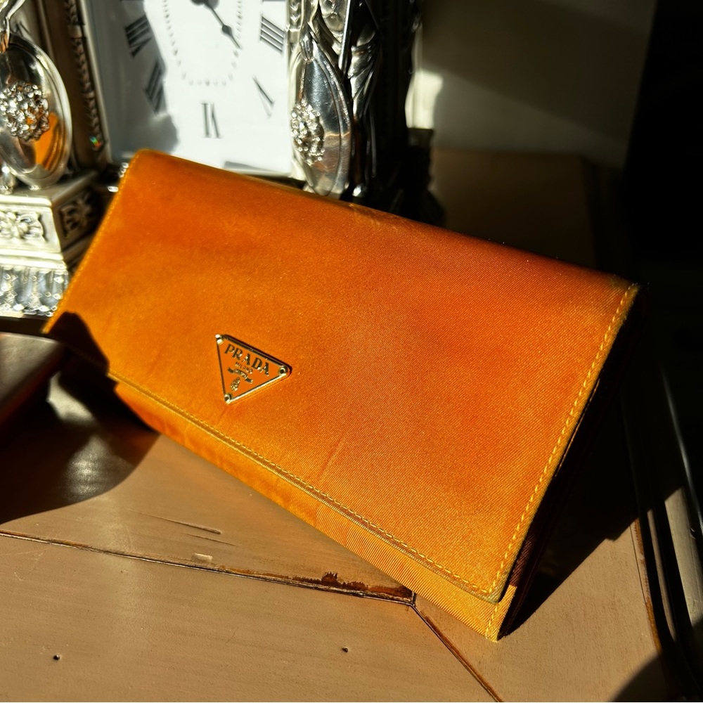 Prada bifold long wallet